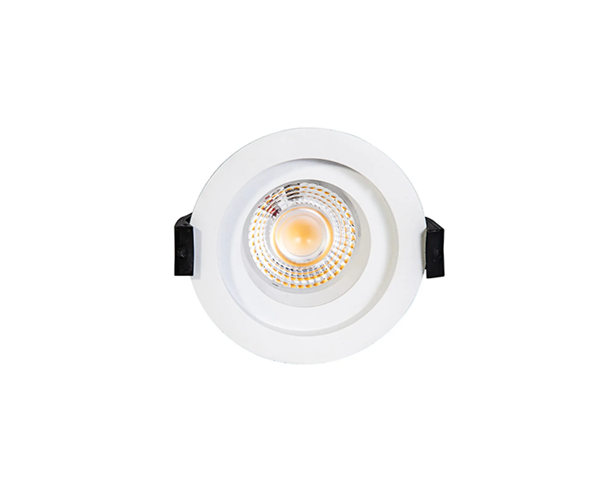 Beppe 9 Tridonic Powered 9W 3000K 840lm 36° CRI>90 LED Engine White Stepped Fixed Recessed Spotlight, IP20 DM202321  Dlux Beppe 12
